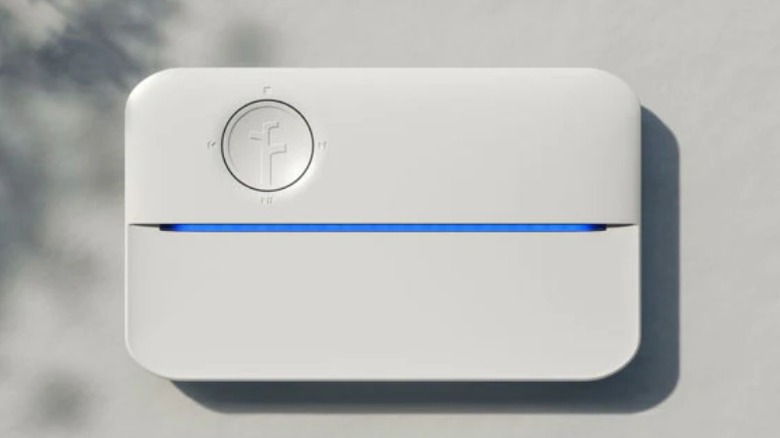 Rachio R3 Smart Sprinkler Irrigation Controller on wall