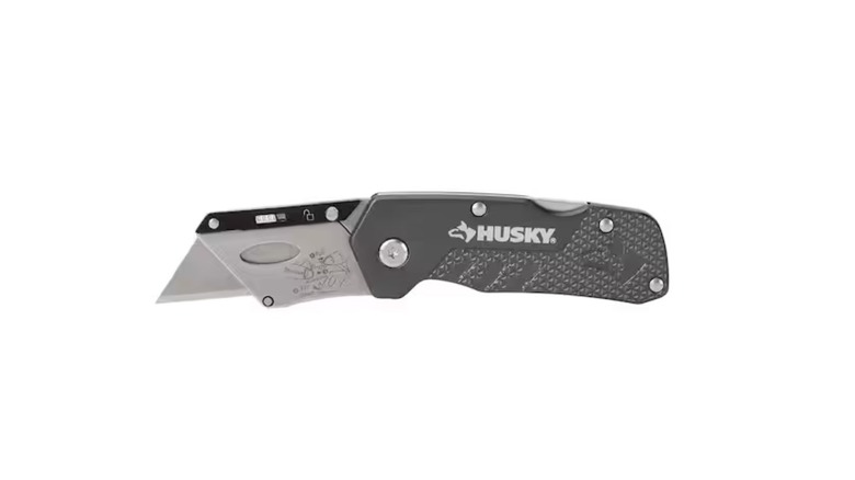 A Husky Utility Knife against a white background