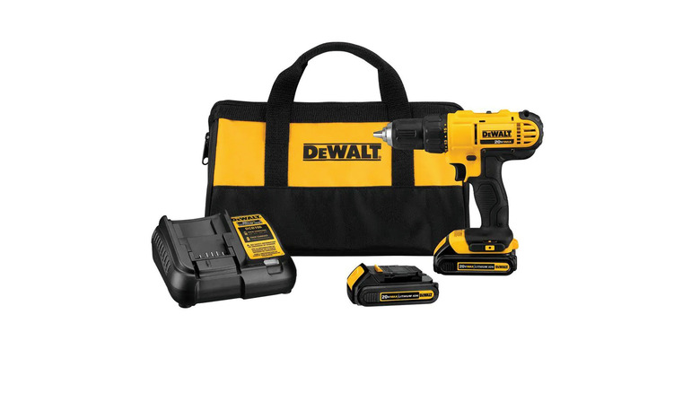 The DeWalt 20V MAX Cordless ½ in. Drill/Driver Kit