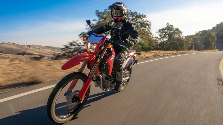 honda CRF300L motorcycle