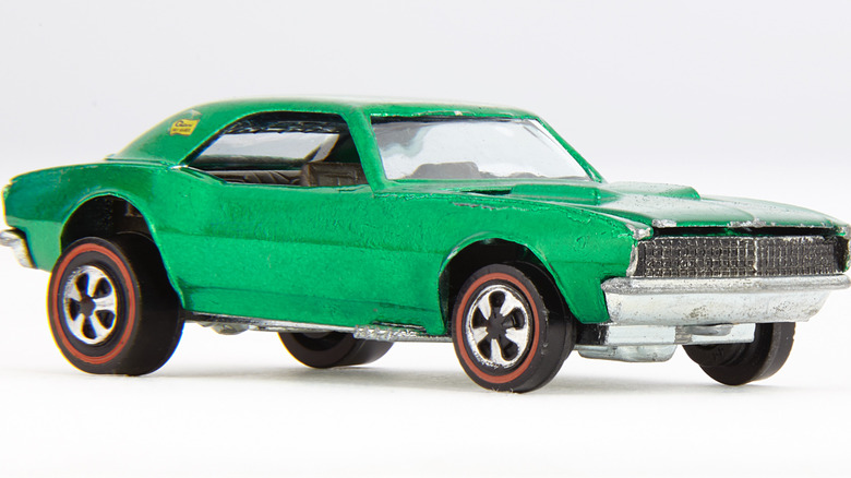 green hot wheels camaro