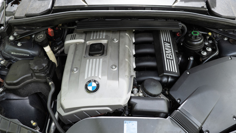 A look at a BMW N54 inline-six cylinder engine.