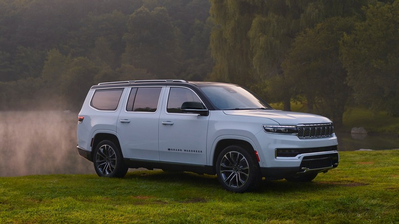 2025 Jeep Grand Wagoneer on grass