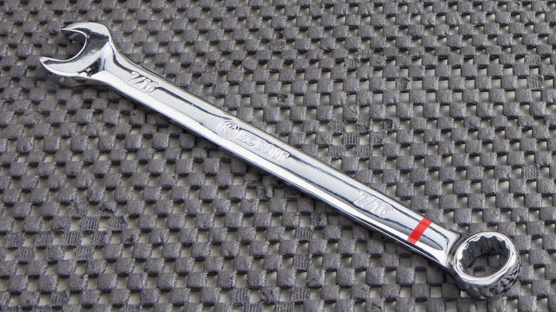 Kobalt wrench on a worktop
