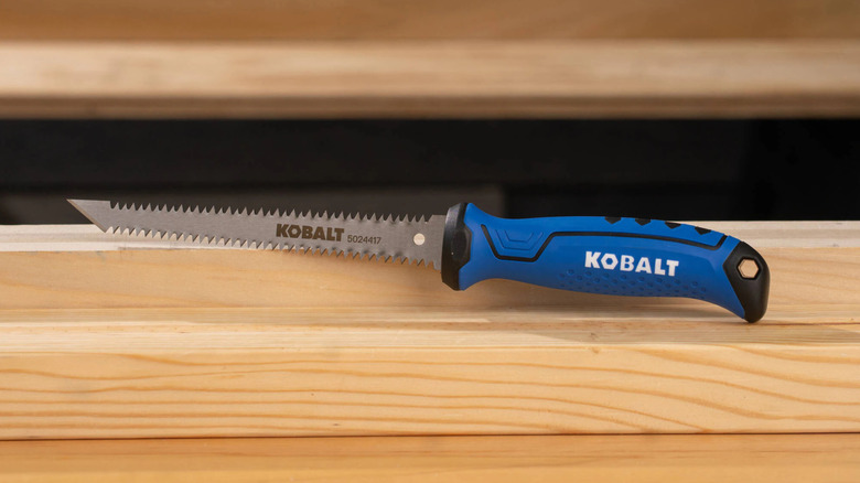 Kobalt jab saw in a workshop