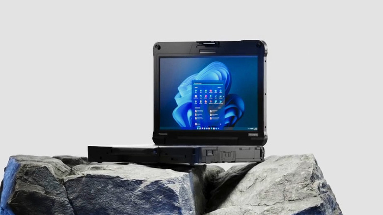A Panasonic Toughbook 40 Mk2 laptop