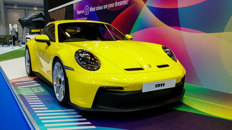 2023 Porsche 911 showroom display