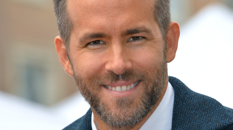 Ryan Reynolds smiling