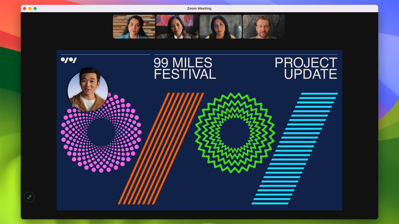 macOS Sonoma Zoom Presenter Overlay 