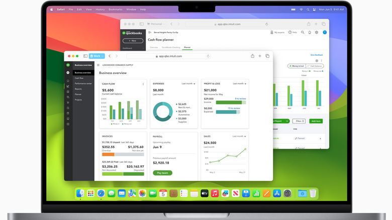 macOS Sonoma separate Safari profiles windows