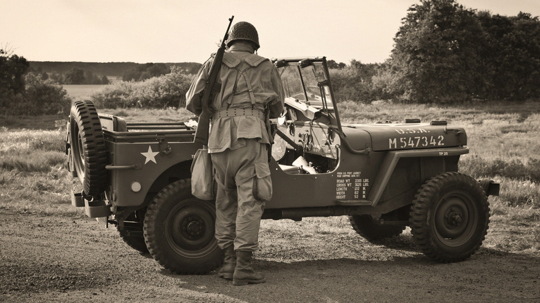 A Willys-MB Jeep