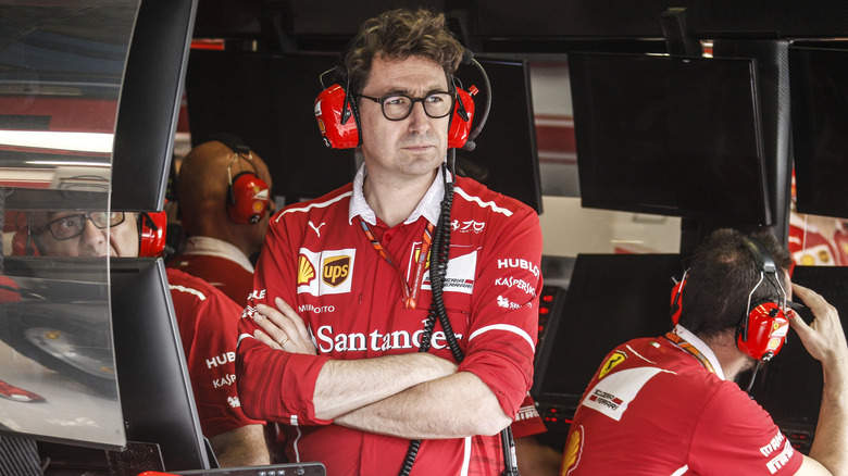 Mattia Binotto Ferrari