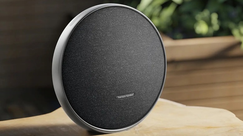 Harman Kardon speaker on table