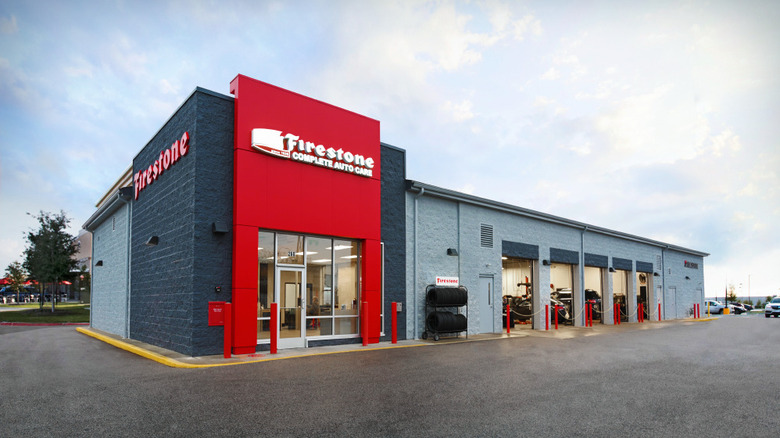 A Firestone Complete Auto Care service center