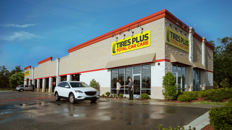 A Tires Plus service center