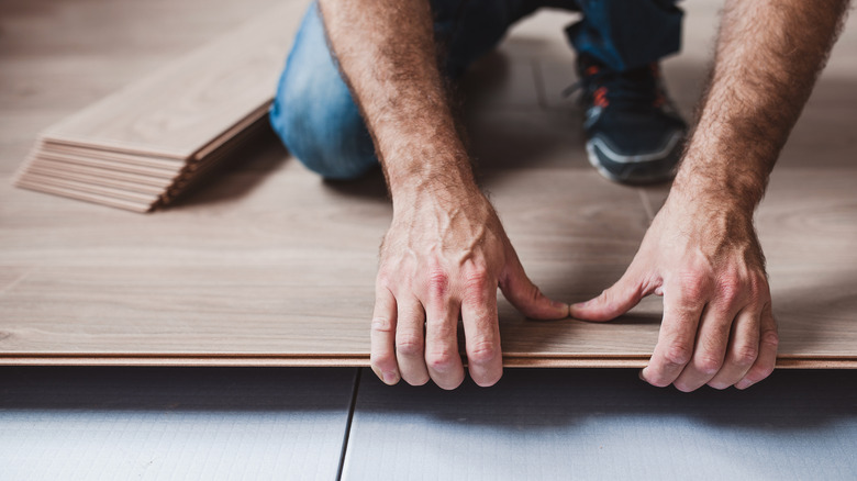 Installing flooring