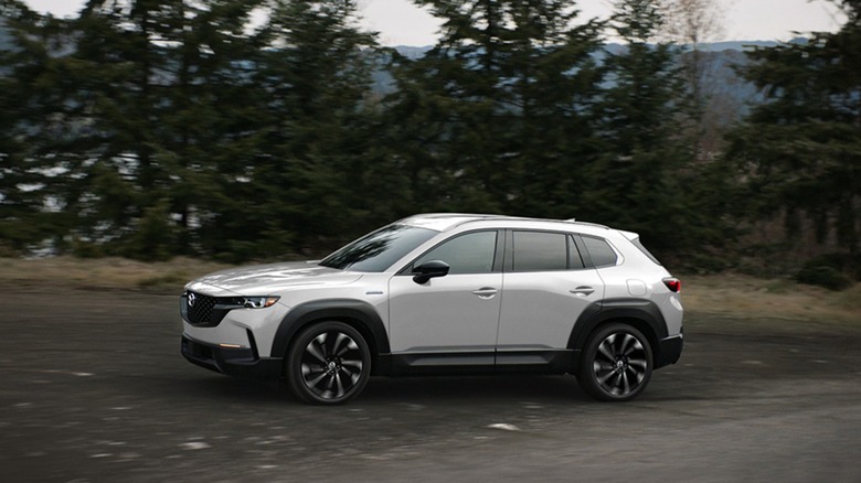 2025 Mazda CX-50 on road