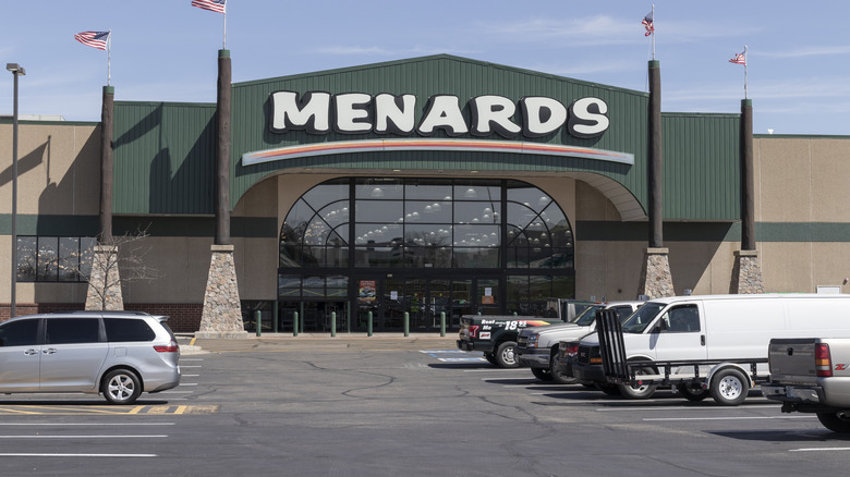 A Menards Store Front