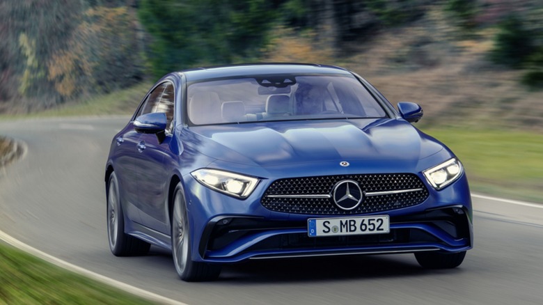 2022 Mercedes-Benz CLS on road