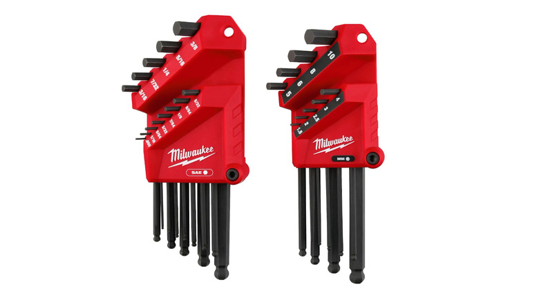 Milwaukee 22-Key Ball End L-Key Set