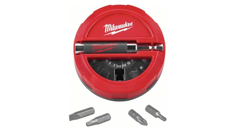 Magnetic Drive Insert Bit Puck Set over a white background