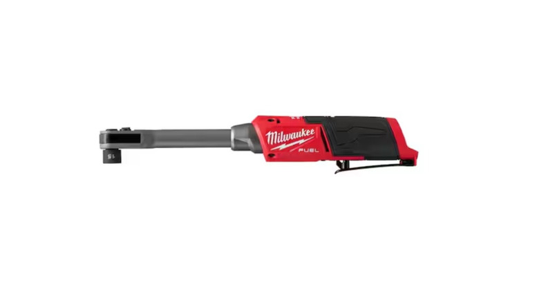 Milwaukee M12 Ratchet pictured against a white background
