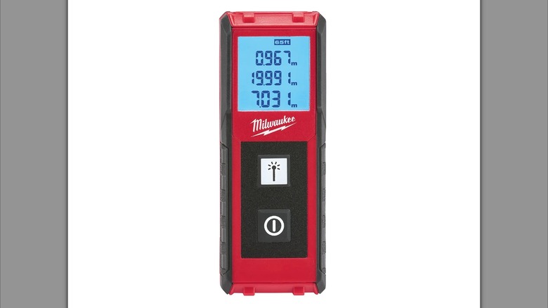 A stock image of a Milwaukee distance meter.