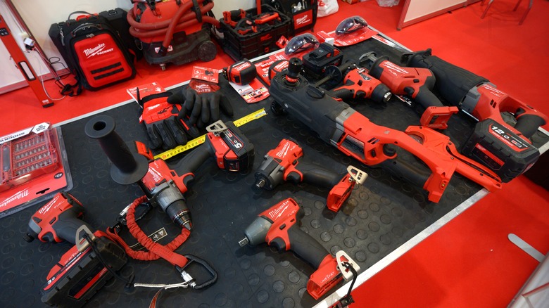 Milwaukee tools for bathroom remodelling