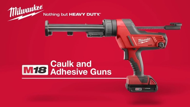 Milwaukee M18 caulk and adhesive gun