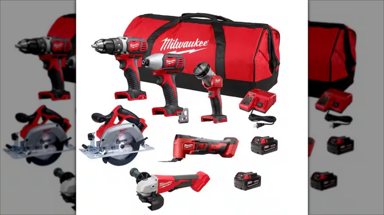 M18 6-Tool Cordless Combo Kit on a white background