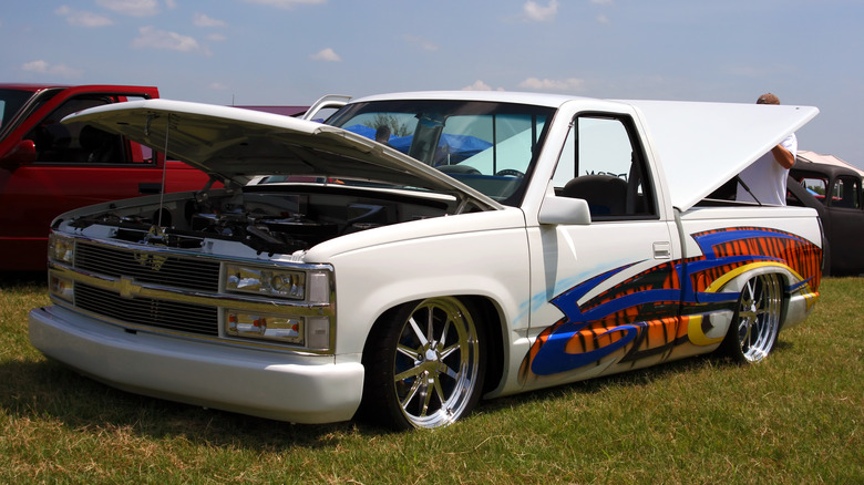 modified Chevrolet mini truck