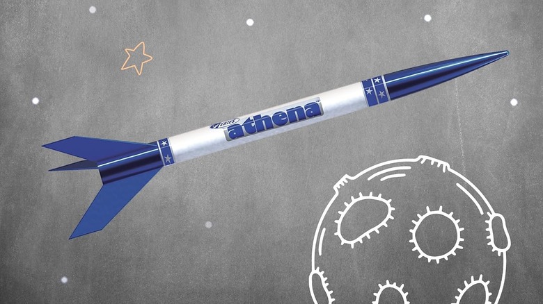 Athena rocket model