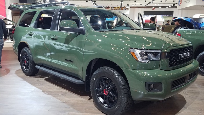 green 2020 Toyota Sequoia