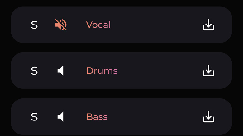 The UnMix app screenshot