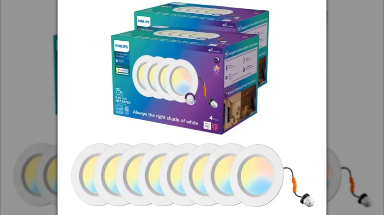 Philips ⅚-inch 5CCT Retrofit Downlights product display image