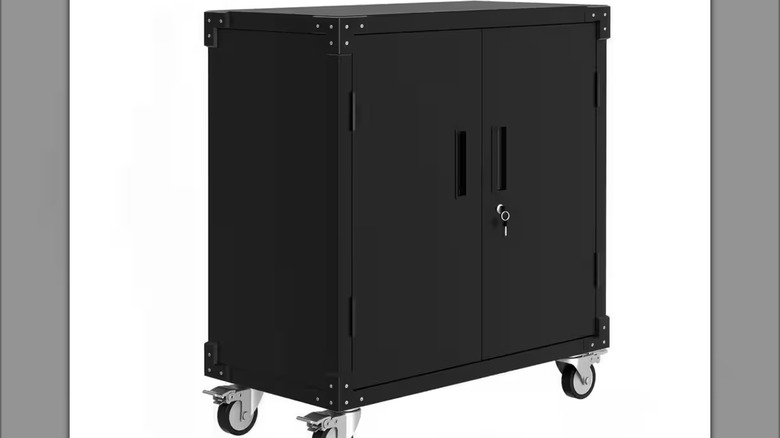 A stock image of a Garvee storage cabinet.