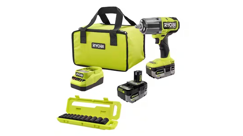 Ryobi 18V ONE+ HP High Torque Impact Wrench Kit