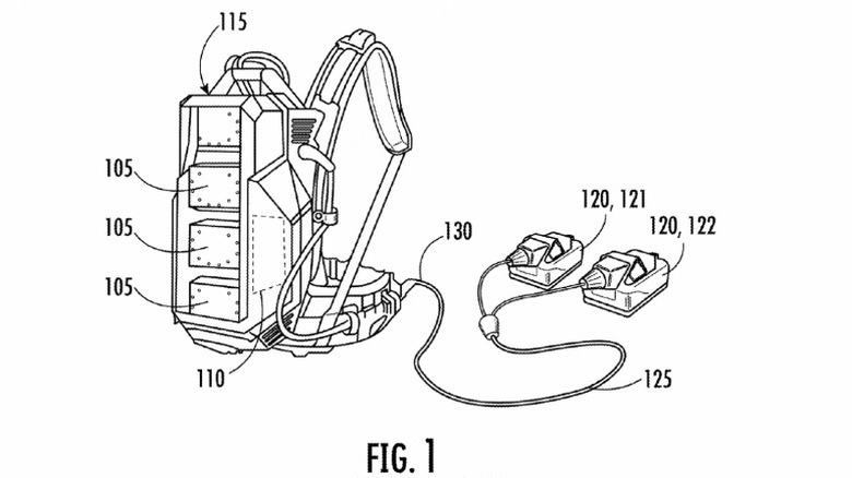 Patent image for Milwaukee Modular Power Supply for a Battery Pack of a Power Tool