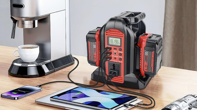Taingwei Battery Inverter powering several devices