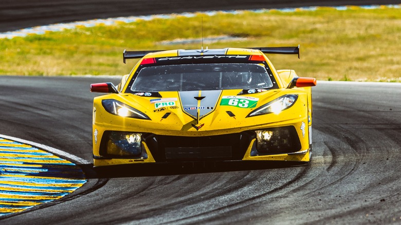Chevy Corvette racing Le Mans