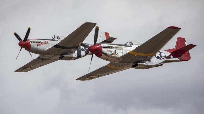 P-51 Mustangs