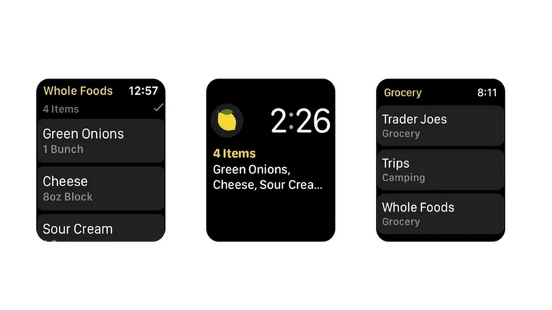 Grocery screenshot