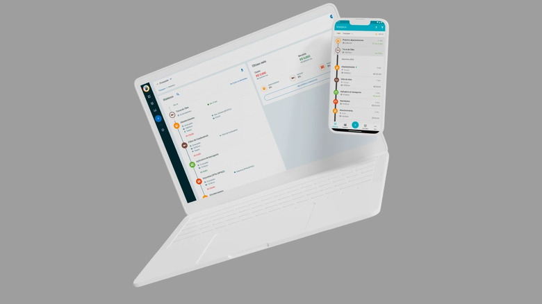 Drivvo on laptop and mobile