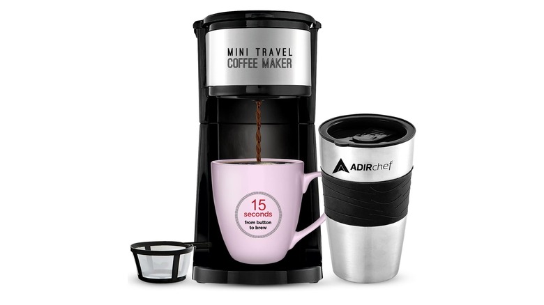 Mini Travel Single Serve Coffee Maker
