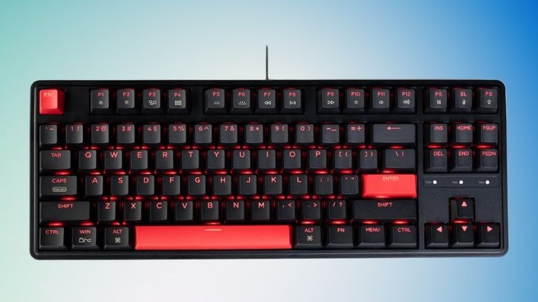 Keychron C3 Pro against gradient background