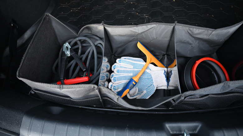 Car trunk organizer