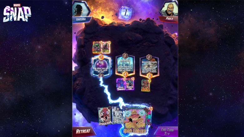 Marvel Snap gameplay