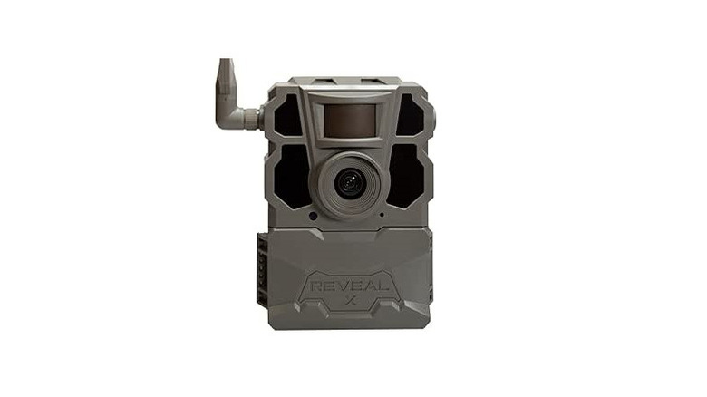 Silver Tactacam Reveal X Gen 2.0 camera on a white background