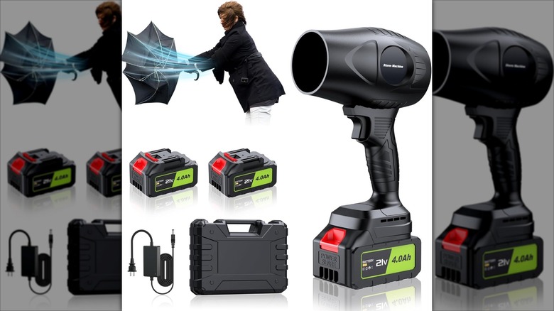 Yuquesen Cordless Handheld Leaf Blower