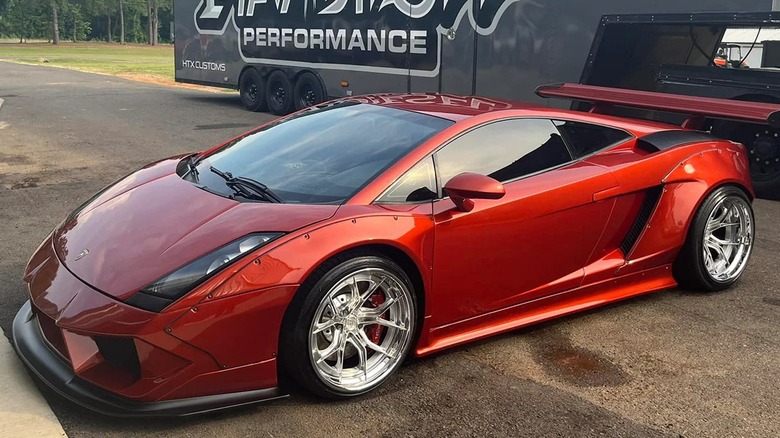 A Cummins 6BT swapped 2004 Lamborghini Gallardo